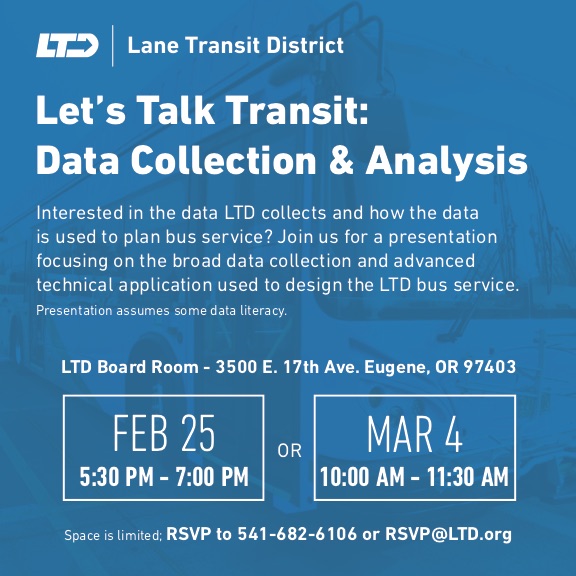 LTD Data Collection and Analysis meetings