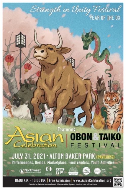 Asian Celebration July 31, Alton Baker Park