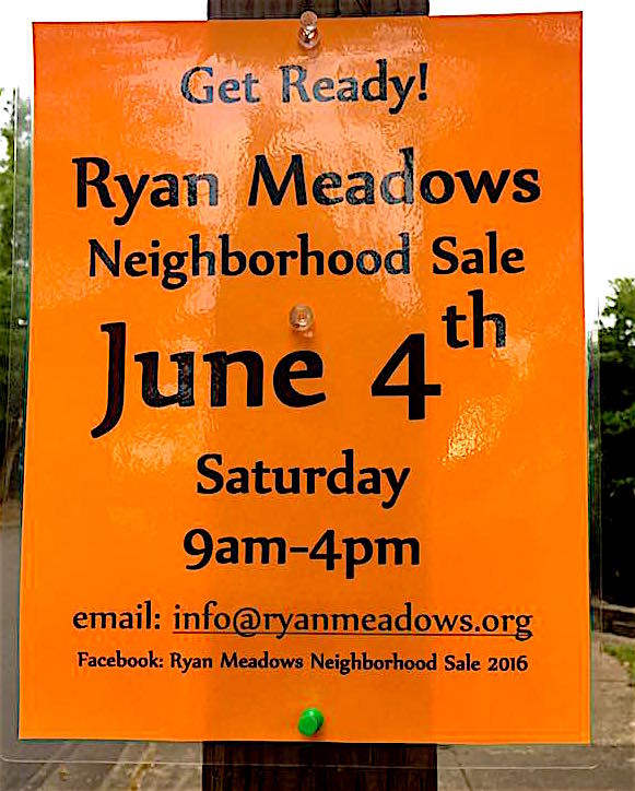 The Humongous Ryan Meadows Garage Sale is Here! Santa Clara Community