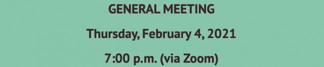 Meeting February 4 7 PM