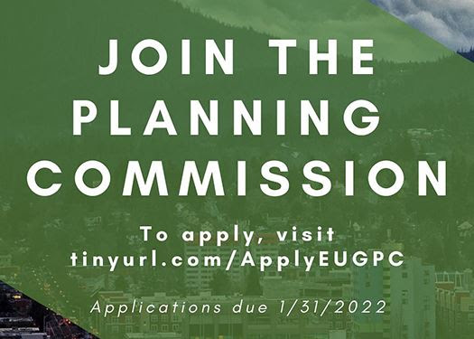 Join the Eugene Planning Commission