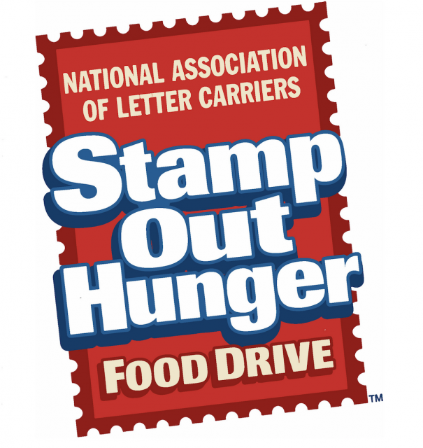 National letter food carriers food drive logo