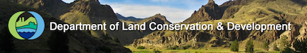 Header image for the Oregon Department of Land & Conservation Development